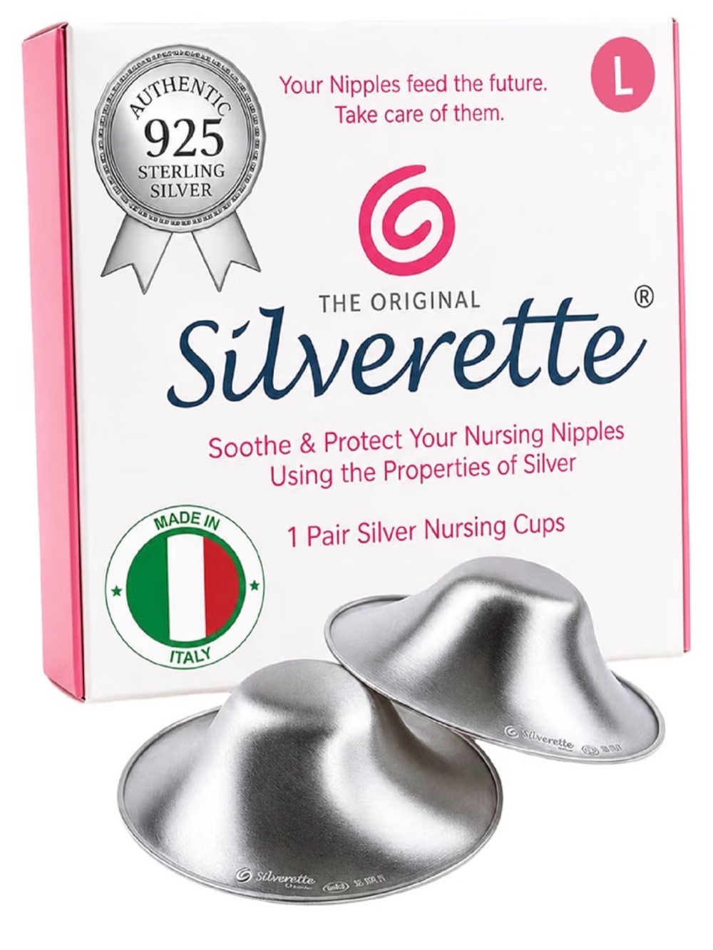 Silverette Nursing Cups Size Large